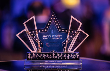 ADNEC Best Employer of the Year at the Middle East Event Awards 2022